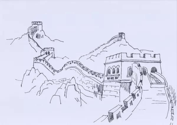 长城素描.jpg 长城素描.jpg